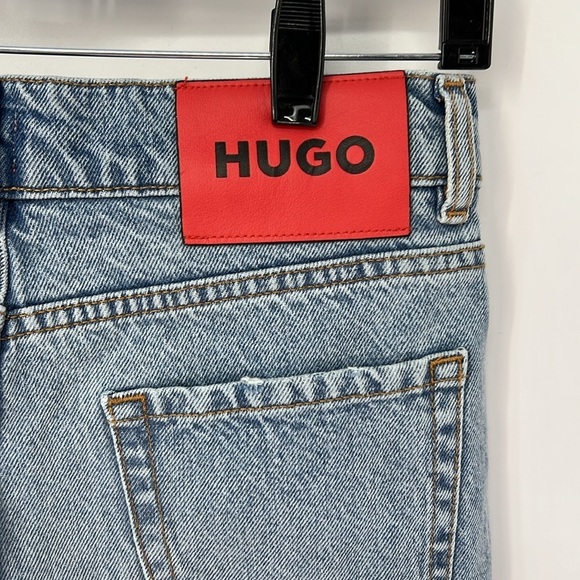 Hugo NWT denim shorts women’s 27 button fly - Picture 4 of 7